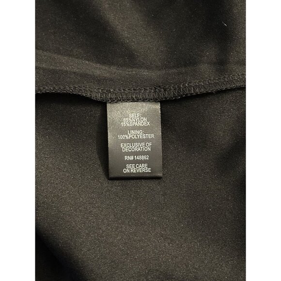 New NWT Women's Torrid Black Bell Sleeve Babydoll Lace Top Size 0 Large 12 - Picture 10 of 11